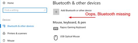 How To Turn Onoff Bluetooth Fix Bluetooth Missing Windows 10
