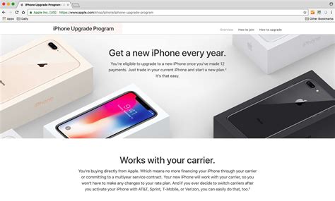 Apple Presenta El Iphone Upgrade Program