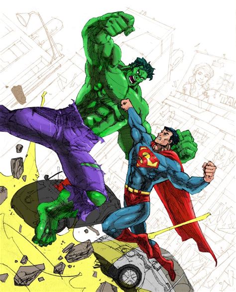 Superman Vs Hulk Hulk Vs Superman Dc Comics Wallpaper Marvel And Dc