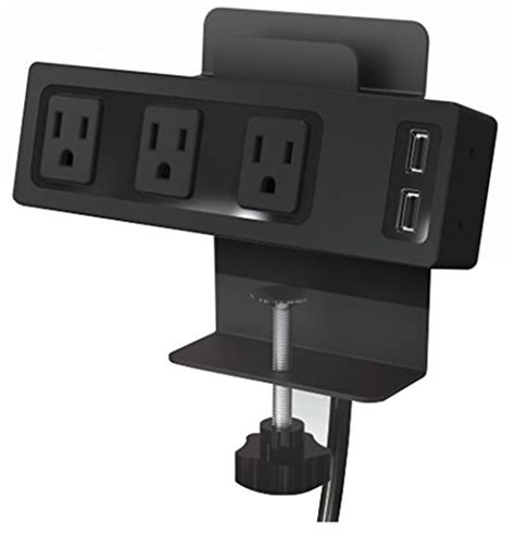 Tripp Lite 6 Outlet Surge Protector Power Strip Clamp