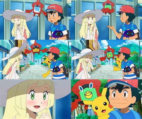 Pokemon Ash X Lillie 1 By Redtiger1246 On Deviantart