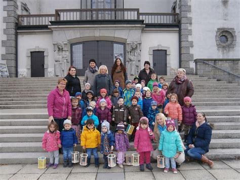 Die Kinder und das Team des Kindergartens Gmünd Neustadt feierten am 11