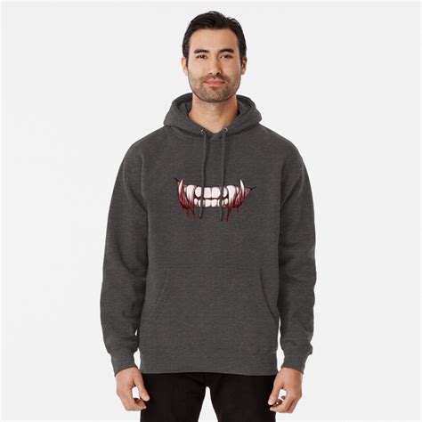 Bloody Vampire Monster Fangs Hoodie Von Imoutodorable Redbubble