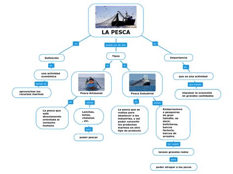 Mapa Mental De La Pesca Arbol