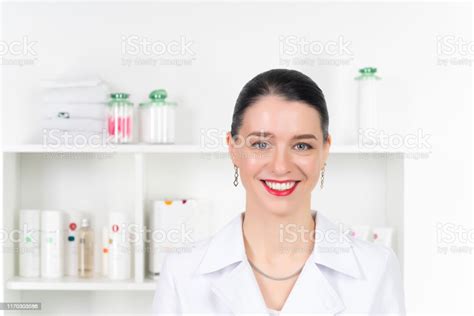 Woman Beautician Doctor At Work In Spa Center Portrait Of A Young Female Professional