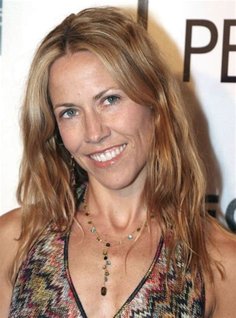 Sheryl Crow Wearing Her Hair Long And Light With Sunny Highlights