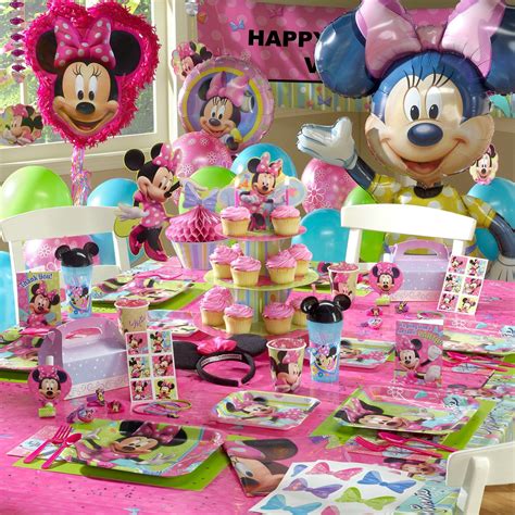 disney minnie mouse bow tique ultimate party pack minnie mouse birthday party supplies minnie