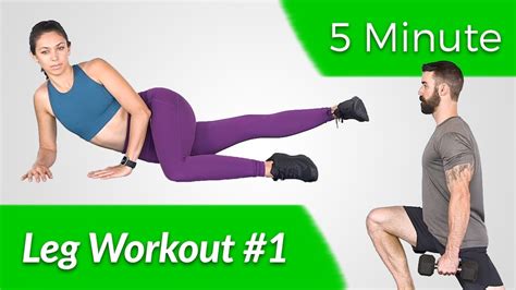 5 Minute Daily Leg Workout 1 Home Lower Body Routine For Men And Women
