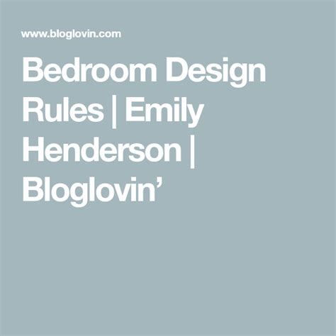 Bedroom Design Rules Emily Henderson Design Rules Emily Henderson