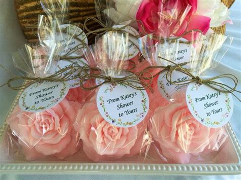 Rose Soap Favors Set Of 10 Rose Soap Favors Wedding Favors Etsy