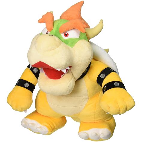 Bowser Large Official Super Mario All Star Collection Plush Video