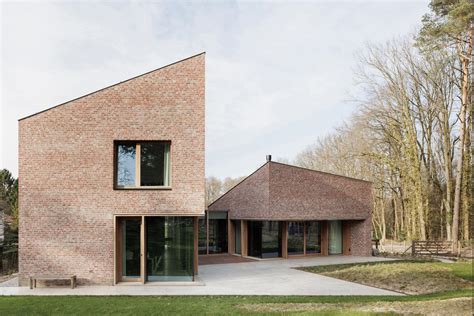 Modern Brick House Design In Cubic Minimalism 333 Images Artfacade