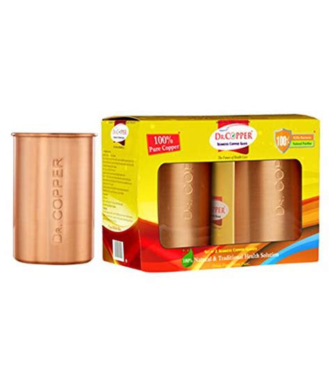 Dr Copper Copper 300 Ml Glasses Buy Online At Best Price In India