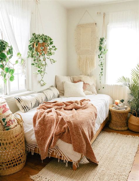 Simple Bohemian Bedrooms