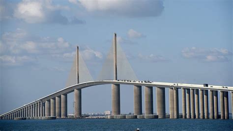 Sunshine Skyway Bridge Opens To Traffic After Stormy Weather