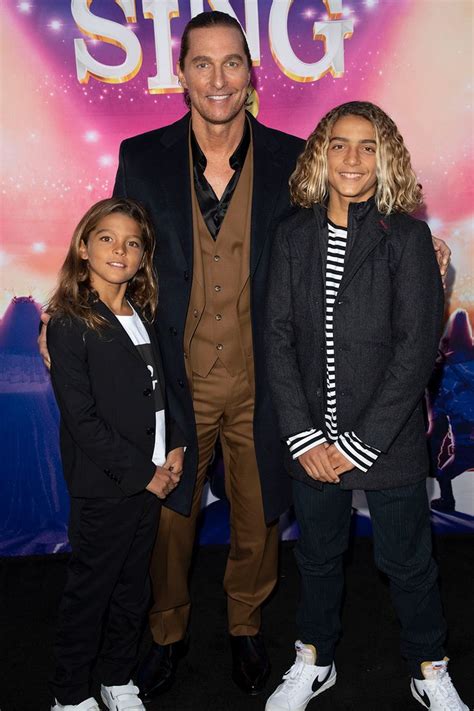 Matthew McConaughey Hits Sing Red Carpet With Wife Camila Alves McConaughey And Their