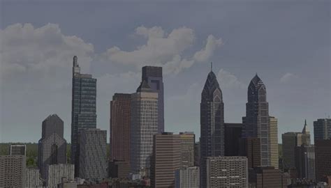 Philadelphia Skyscrapers Citiesskylines