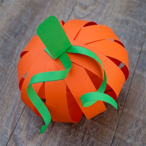 ☑ How To Make A Paper Pumpkin Halloween Decorations Anns Blog