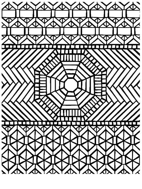 Free printable easter coloring pages with cute pictures for kids and adults to color in. Traditional Pattern Mandala Mosaic Coloring Page ...