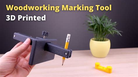 3D Printed DIY Woodworking Marking Tool YouTube