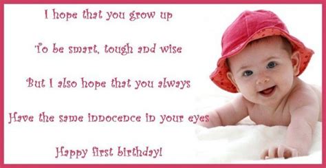 Happy Birthday Quotes For 1 Year Old Daughter Shortquotescc