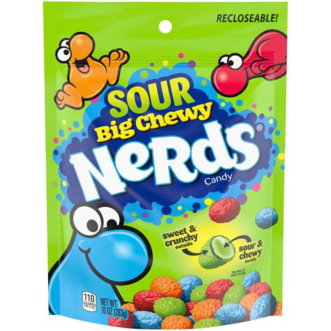 Nerds Sour Big Chewy Crunchy Candy Bag 10 Oz