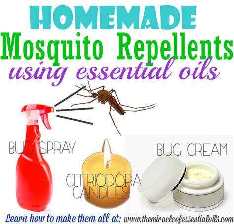 Diy Mosquito Repellent Using Essential Oils The Miracle Of Essential Oils