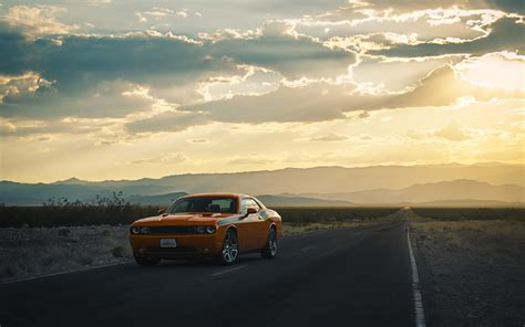 Online Crop Orange Muscle Car In Rule Of Thirds Photography Hd