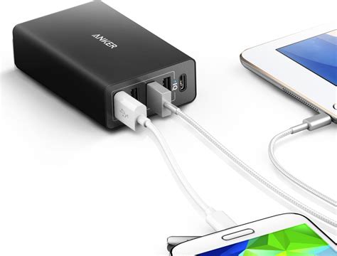 Is your type c cable safe ?anker powerline type c usb cable review and unboxingin this video i am discussing the matter brought into limelight by google's. Anker 5x USB Type-C Charging Station Μαύρο (A2052111 ...