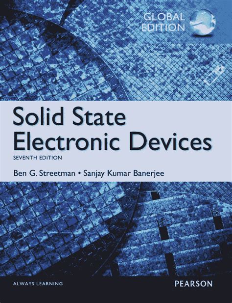 Solid State Electronic Devices Seventh Edition Global Edition Pdf Free