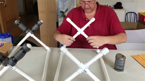 Making An Airplane Stand From Pvc Youtube