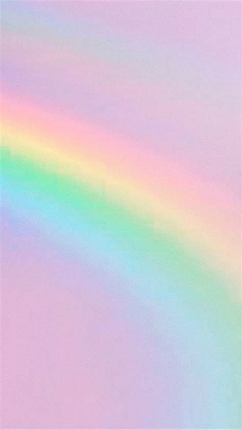Lock Screen Aesthetic Pastel Rainbow Wallpaper Janainataba