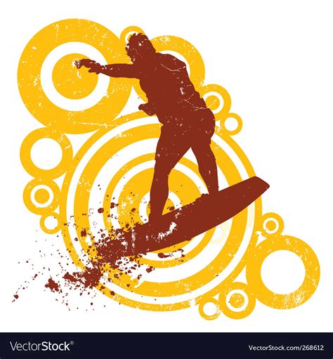 Style Surfing Royalty Free Vector Image Vectorstock