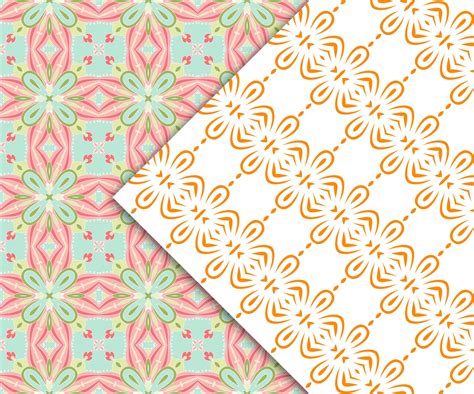 Abstract Geometric Digital Papers Seamless Pattern Designer Etsy