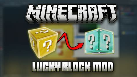 Tutorial Customize Lucky Blocks In Minecraft All Versions Youtube