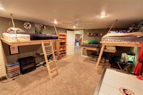 What you intend to hang from your ceiling will play a huge role in determining what type of anchor to use. Rustic Kids Bedroom with Ceiling fan & Carpet in Denver ...