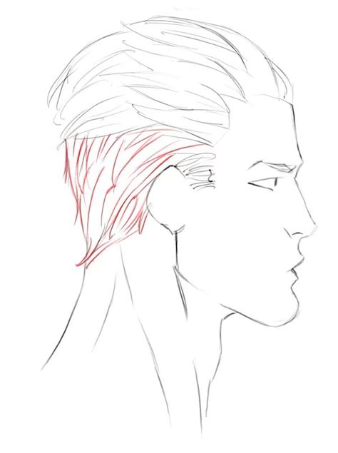 How To Draw Heads Male Profiles Drawing The Face Profile Drawing