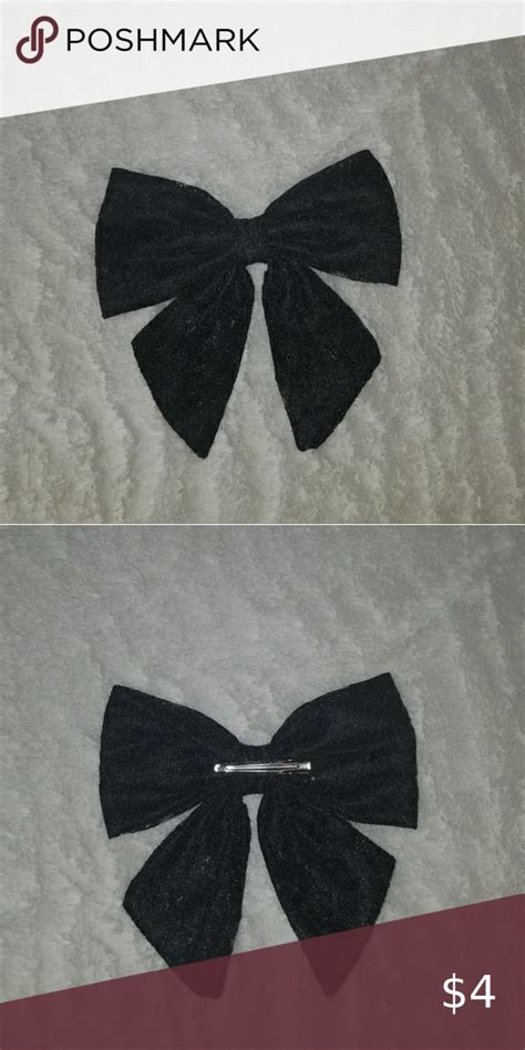 Black Lace Bow For Hair Lace Bows Black Lace Bows