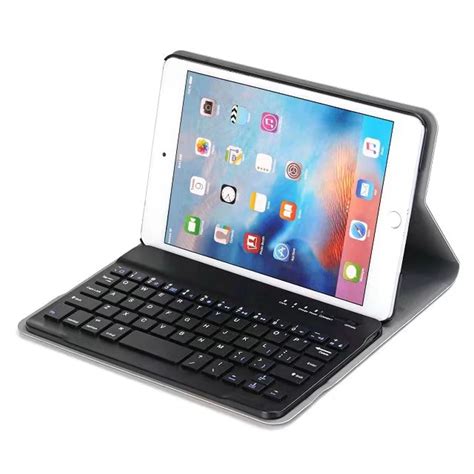 Ultra Slim Detachable Bluetooth 30 Keyboard Folio Stand Leather Cover