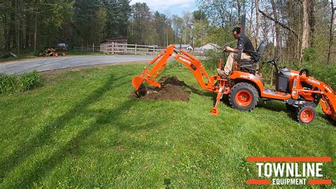 Kubota Bx23s Compact Tractor Landscaping And Stump Removal