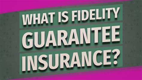 A guarantor is a person who guarantees to pay a borrower's debt if they default on a loan obligation. What is Fidelity Guarantee Insurance? - YouTube