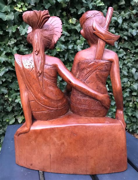 Vintage Good Size And Stunning Hand Carved Bali Indonesia Wedding