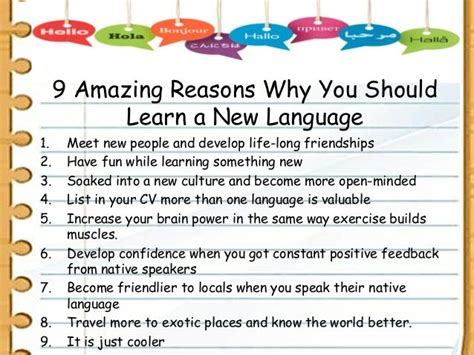 9 Amazing Reasons Why You Need To Learn A New Language