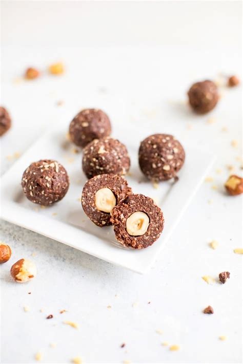 How To Make Hazelnut Chocolate Balls