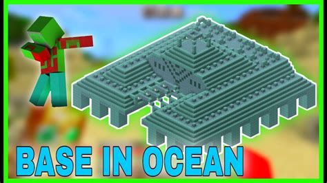 Lets Make A Base In Ocean Monument Minecraft Survival Road To 2k
