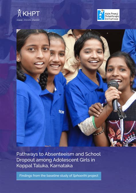 pdf pathways to absenteeism and school dropout among adolescent girls in koppal taluka