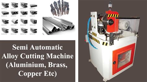 Semi Automatic Aluminium Profile Cutting Machine Aluminum Cutting