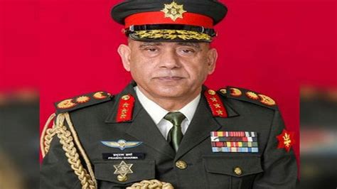 Nepal Army Chief Gen Prabhu Ram Sharma General Of Indian Army Title During India Visit India Tv