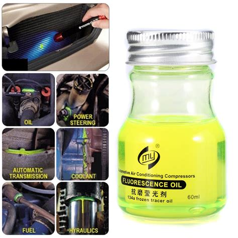 60g Fluorescent Uv Dye Oil Leak Detection Test For Car Ac Pipeline New