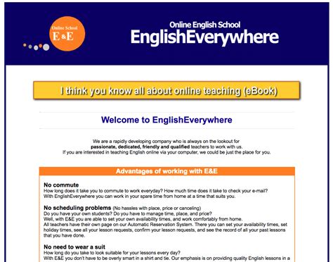 English Everywhere Job Application Teaching English Online Jobs For